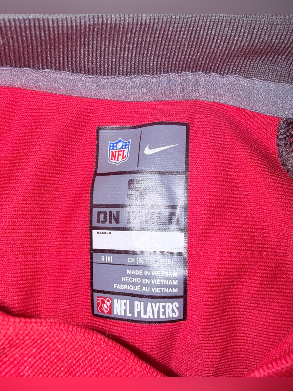 NFL Players Nike On Field Tampa Bay Buccaneers Mike Evans 13 Jersey Size small 8 - Picture 8 of 10